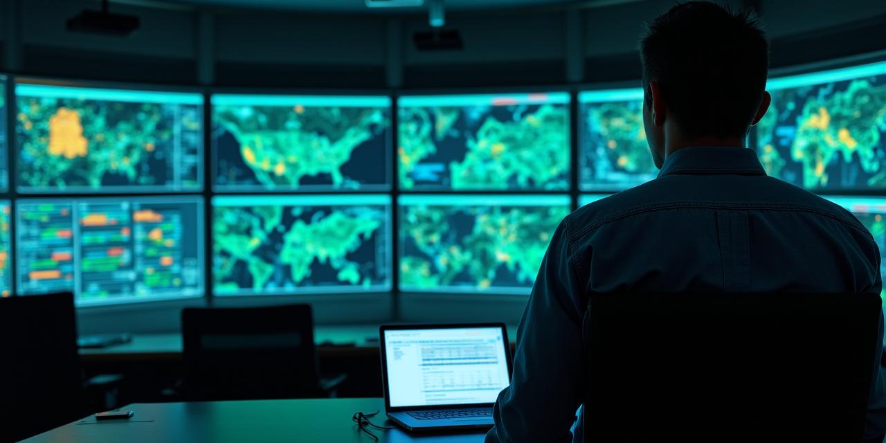 Global logistics and transport operation center